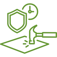 Höchste Qualität der Materialien